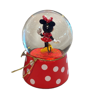 Disney Parks WDW Signature Collectibles Minnie Mouse Snow Globe New with Tag