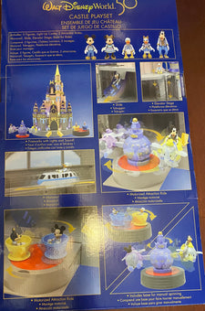 Disney Parks WDW 50th Magical Celebration Castle Playset New with Box
