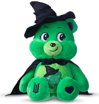 Care Bears x Wicked Fun Size Plush Good Luck Bear as Elphaba New
