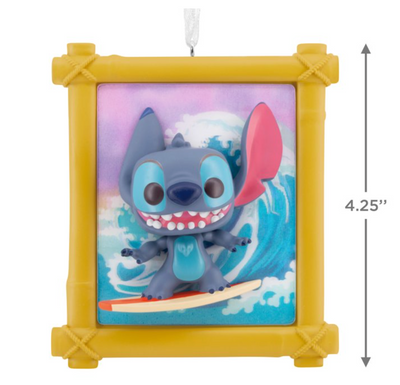 Hallmark Funko POP Disney Lilo Stitch with Lenticular Tree Christmas Ornament
