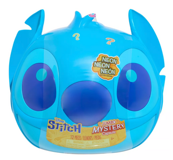Disney Stitch Jumbo Mystery Capsule 9" Collectible Capsule Toy New With Tag