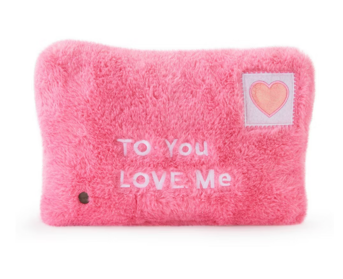 FAO Schwarz 11" Valentine Glow Brights Love Letter Plush New with Tag