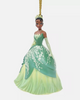 Disney Parks Princess Tiana Glitter Porcelain Christmas Ornament New with Box