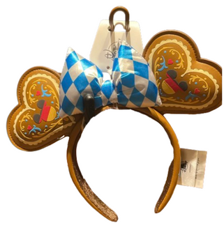 Disney Parks Epcot Germany Pavilion Gingerbread Minnie Ear Headband New With Tag