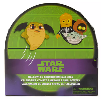 Disney Parks Star Wars Vinyl Figures Halloween Countdown Calendar 13-Piece New