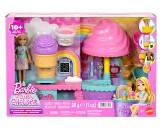 Barbie Club Chelsea Ice Cream Shop Playset with Chelsea Doll Toy New With Tag