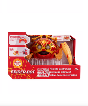 Disney Iron Spider Spider-Bot Interactive Remote Control Bot Limited Edition New