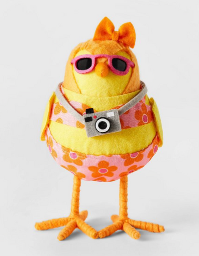 Target Fabric Bird Featherly Friends Tanji Decorative Figurine Sun Squad New