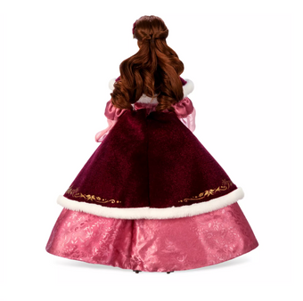Disney Parks Beauty and the Beast Belle 2024 Holiday Special Edition Doll New