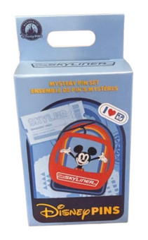 Disney Parks Skyliner Mystery Pin Box Randomly Selected New With Tag