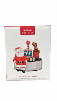 Hallmark 2024 Keepsake Ho-Ho-Holiday Travel Sound Christmas Ornament New Box