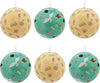 Hallmark Harry Potter Tin Ball Christmas Ornaments Set of 12 New with Box