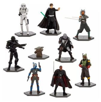 Disney Parks Star Wars: The Mandalorian Deluxe Figure Set Toy New With Tag