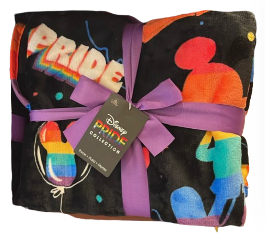Disney Parks Mickey Mouse – Disney Pride Collection – Throw Blanket New with Tag