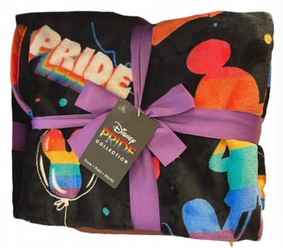 Disney Parks Mickey Mouse – Disney Pride Collection – Throw Blanket New with Tag