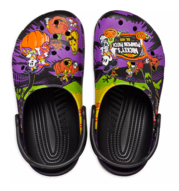 Disney Parks Mickey Mouse & Friends Halloween Clogs Crocs Kids J1 New With Tag