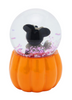 Halloween Disney Minnie Cat Costume Pumpkin Mini Snowglobe New