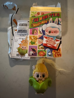 Pop Mart Labubu The Monsters Wacky Mart Corn Vinyl Figure USA Seller New