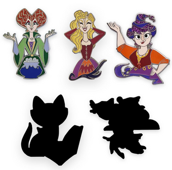 Disney Parks Mystery Pin Happy Halloween Hocus Pocus Sanderson Sisters New