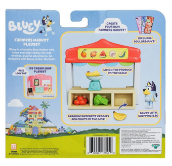 Disney Bluey Farmers Market Playset Toy New With Tag