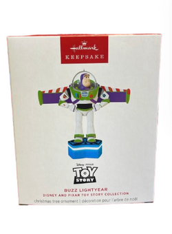 Hallmark Keepsake 2025 Disney Buzz Lightyear Christmas Ornament With Light New