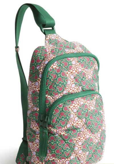 Vera Bradley Disney Lorman Sling Backpack Mickey Mouse Kaleidoscope New With Tag