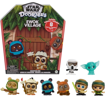 Star Wars Doorables Ewok Village Collection Peek Figures Toy New with Box