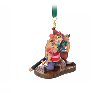 Disney Sketchbook The Great Mouse Detective Christmas Ornament New with Tag