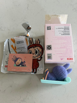 Pop Mart Labubu The Monsters Lazy Yoga Americano Figure USA SELLER New with Box