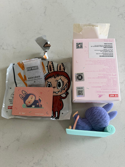Pop Mart Labubu The Monsters Lazy Yoga Americano Figure USA SELLER New with Box