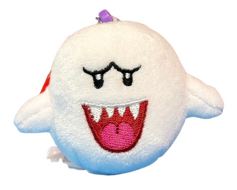 Universal Studios Super Nintendo World Boo Plush Keychain New With Tag