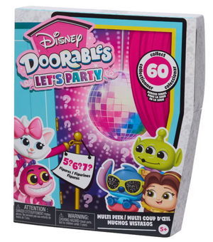 Disney Doorables Let's Party Multi Peek Toy New With Tag