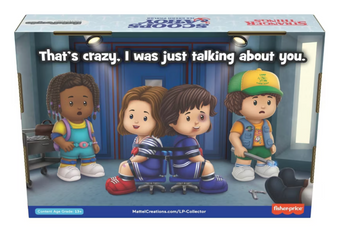 Fisher-Price Little People Collector Stranger Things Figures - 4pk New With Box