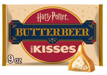 HERSHEY'S Butterbeer Kisses Easter Candy with Harry Potter Foils New with Tag