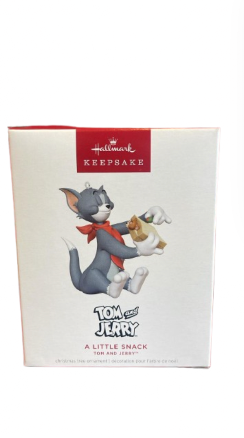 Hallmark Keepsake 2025 Tom and Jerry A Little Snack Christmas Ornament New Box