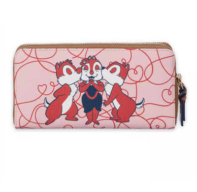 Disney Parks Valentine Mickey and Friends Love Dooney & Bourke Wristlet Wallet New