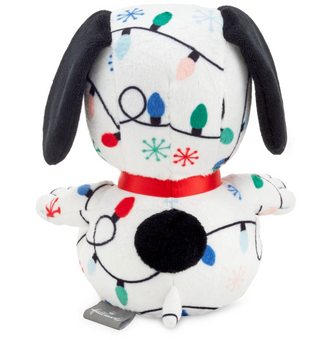 Hallmark Christmas Peanuts Snoopy Lights Plush New with Tag