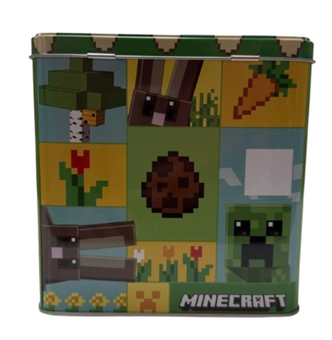 Tin Box Company Minecraft Stacking Cube Storage Fun Stash Box New With Tag