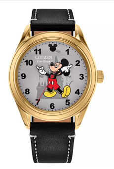 Disney Parks Mickey Mouse with Fantasyland Castle Watch by Citizen New With Tag
