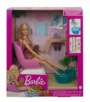 Barbie Mani/Pedi Spa Playset Toy New with Box