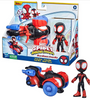 Marvel Spidey and His Amazing Friends Miles Morales Techno-Racer Toy New w Box