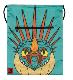 Universal Studios How To Train Your Dragon Nadder Drawstring Bag New W Tag