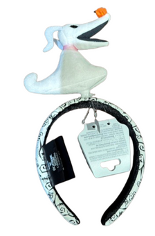 Disney Parks The Nightmare Before Christmas Zero Plush Headband New W Tag