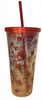 M&M's World Red Character Moods Tumbler With Straw New with Tag