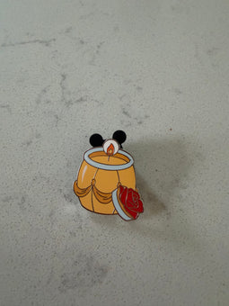 Disney Parks Magical Princess Belle Candle Mystery Pin New with Opened Bag