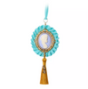 Disney Sketchbook Frozen Anna and Elsa Spinning Cameo Christmas Ornament New Tag