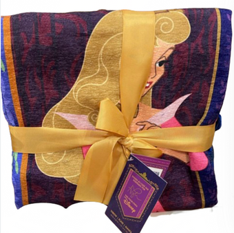 Disney Parks Sleeping Beauty Throw Blanket by Ashley Taylor New With Tag