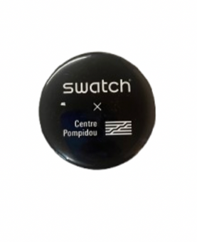 Swatch x Centre Pompidou Collection Magnet Black New