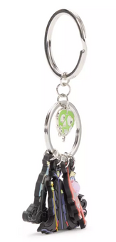 Disney Parks Villains Hades Maleficent Ursula Scar Vinyl Keychain New with Tag