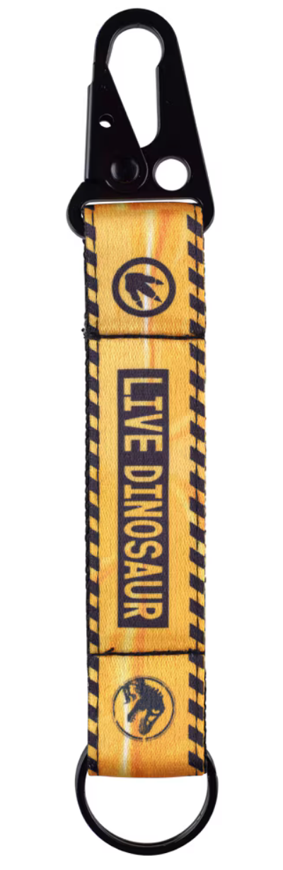 Universal Studios Jurassic World Caution Strap Keychain New With Tag ...